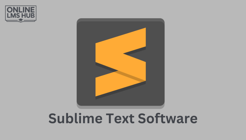 Sublime Text Software