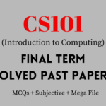 CS101 Final Term Past Papers