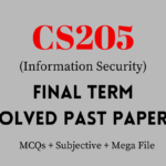 CS205 Mid Term & Final Term Past Papers