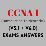 CCNA 1 Final Exam Answers